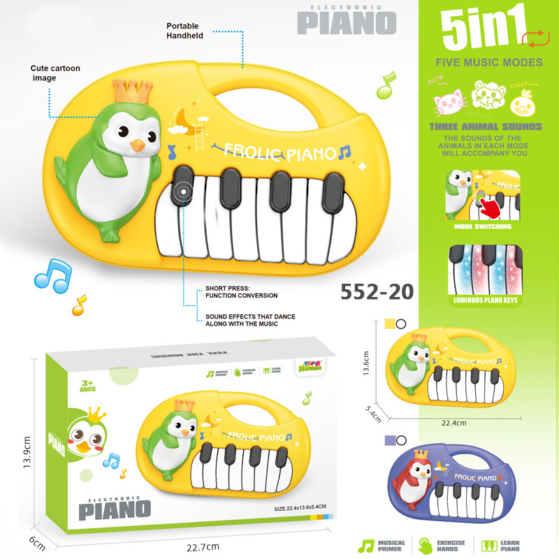 HYL552-20 Penguin Keyboard 12 Keys