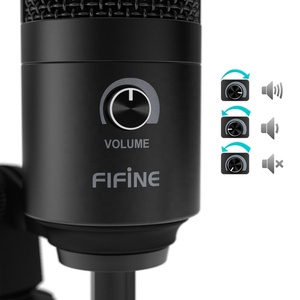 <span class=keywords><strong>Fifine</strong></span>ไมโครโฟนสตูดิโอแบบคอนเดนเซอร์,ไมโครโฟนUSBแล็ปท็อปพอดคาสต์แบบมีสายเดสก์ท็อป - Product Image 3
