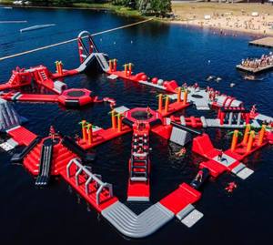 Projet de parc aquatique gonflable |   Projet à retour sur investissement élevé pour les lacs, les plages et les stations balnéaires - Product Image 5