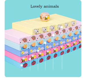 51 cái 1.5*2.5*7.5 khối màu giáo dục xây dựng khối xếp chồng tháp đồ chơi Domino xếp chồng trò chơi bằng gỗ nhào lộn khối tháp - Product Image 5