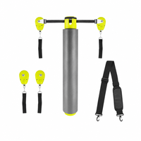 Kit de barres de résistance Pilates YS Brand, entraîneur de core pour yoga, équipement de gym portable à domicile, entraînement de mise en forme corporelle, bandes d'exercice PE, 1 an
