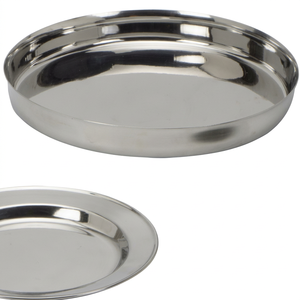 ถาดและจานสแตนเลสขัดเงาแบบคลาสสิกที่เป็นมิตรกับสิ่งแวดล้อม - Product Image 1