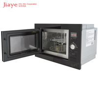 Appareil de cuisine, prix d'usine pas cher micro-ondes micro-ondes intégré noir 25L verre intégré micro-ondes