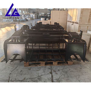 Тяжелая насадка для каменных грейферов, 1-10 тонн, погрузчики для бороходных погрузчиков, идеально подходит для работ по обработке и сносу горных пород - Product Image 4