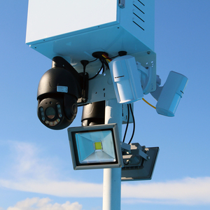 Hik-kết nối 8MP không dây ngoài trời Tủ an ninh Hệ thống camera 5G Wifi 8MP không dây xây dựng trang web an ninh máy ảnh NVR dữ liệu - Product Image 2