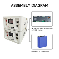 Nouvelle Arrivée 2026 Kit Générateur Solaire 48V LFP 5000W 5kW, Station d'Énergie Solaire Portable avec Panneaux