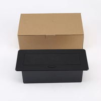 Yeni varış brezilya masa Pop up prizler 16A 4 çıkışları 2 USB standart masa kutusu ofis veya ev için 220V güç soketi
