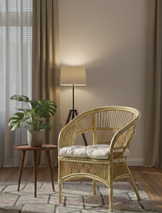 Chaise en rotin moderne Fabiano, meubles d'extérieur pour hôtel en Indonésie, fabrication artisanale, sièges durables de haute qualité - Product Image 3