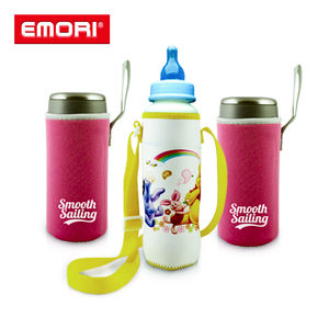 Manchon de bouteille d'eau de bière en néoprène léger de conception mignonne - Product Image 6