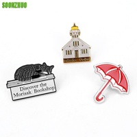 Broche personnalisée en alliage de zinc frappé, émail dur ou émail souple, badge de revers, épinglette en émail sur mesure