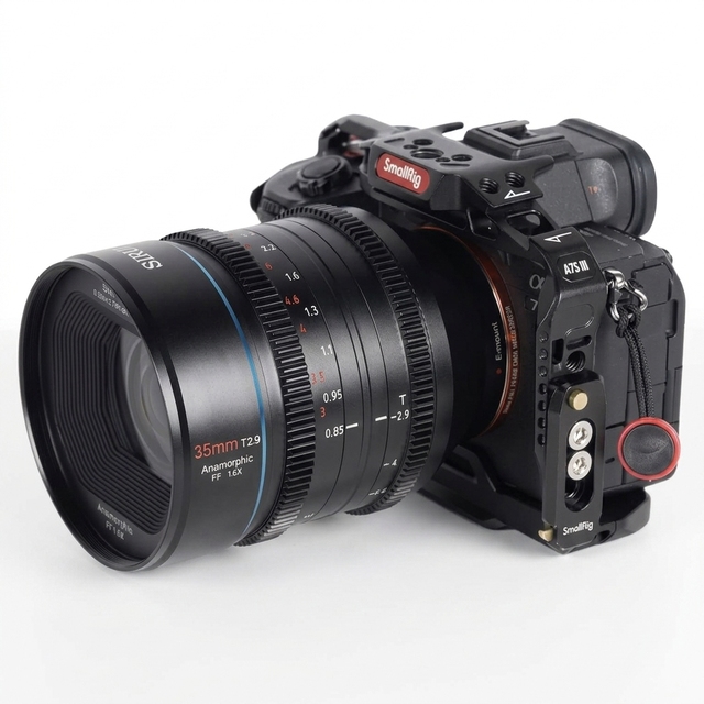 SIRUI 35mm T2.9 1.6X Full-Frame Anamorphic Lens Cinema Lens