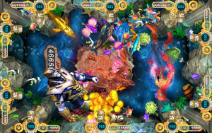 ชุดเกมยิงปลา Avengers Infinity <span class=keywords><strong>War</strong></span> รุ่น Fish Hunter ทำจากโลหะ ภาษาอังกฤษ โต๊ะเกมยิงปลา ยอดนิยมในแคลิฟอร์เนีย สหรัฐอเมริกา - Product Image 6