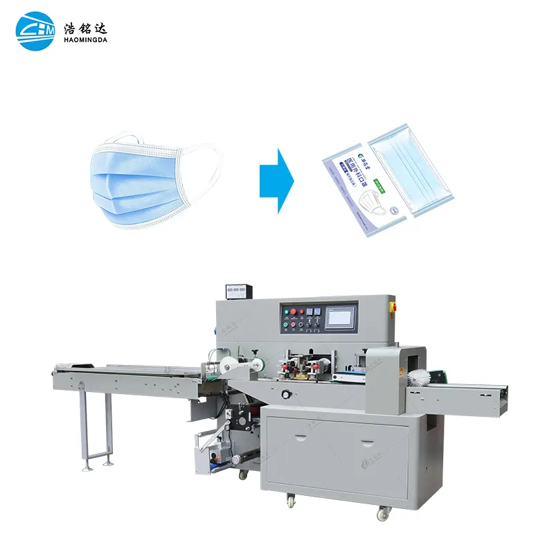 Haomingda Medical Disposable Mask Packaging Sealing Machines Plastic Bag Making Sealing Machine for Ice Cream