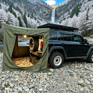 Auvent de toit de voiture triple couche imperméable et coupe-vent, <span class=keywords><strong>prix</strong></span> d'usine en gros, pour camping-car 4x4 tout-terrain et tente de camping Overland - Product Image 3