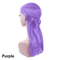 New High Premium Velvet Durag Waves Extra Long Tail And Wide Straps For  Du-rag Make Middle Stitch On Outside Hair Accessories - Hair Ties -  AliExpress