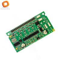Fabricación de PCB de Control Industrial de Alta Densidad, Ensamblaje de Circuitos Impresos Personalizados, Material FR4 Verde, ISO9001