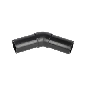 ASTM Butt Fusion Factory Sale Welding 45 Elbow Round Head Hdpe Fittings For Connecting The Water Pipes