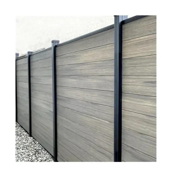 outdoor home Garden Wood Plastic Composite wpc fence panel