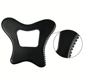 Nuovo Strumento Massaggio Gua Sha in Pietra Bian Nera Naturale 2026 per Raschiatura Completa del Corpo, <span class=keywords><strong>Schiena</strong></span>, Collo, Viso, Gambe, Drenaggio Linfatico con Funzione Musicale - Product Image 4