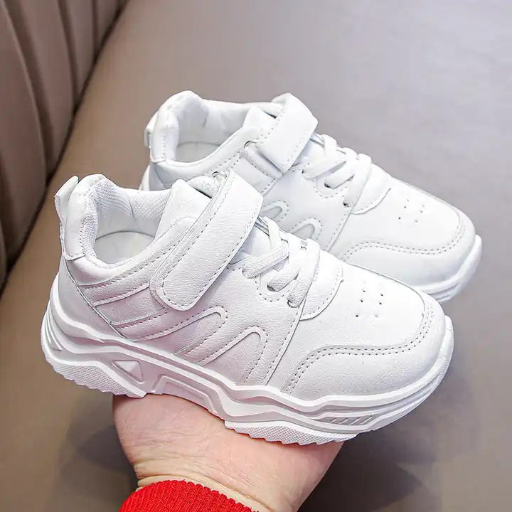 Buy Shoes for Boys White Sneakers with lace White Shoes for Children at  Amazon.in