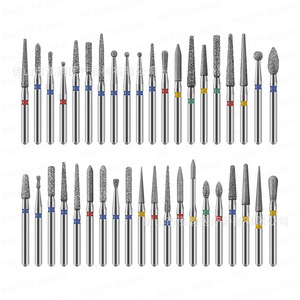 ดอกสว่านทันตกรรม Horyndent ขนาด 5.0 มม. รูปทรงกรวย หัวเพชร รุ่น Fo-34 สำหรับการเตรียมฟันและการขัดเงา - Product Image 3