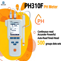PH310F Testeur de pH numérique du sol, testeur de pH portable AVEC 5 points d'étalonnage et haute précision pour l'agriculture et l'hydroponie