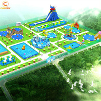 China Spielplatz-Wasserpark Kinder-Vergnügungsspiele Tragbarer Metall-Stahlrahmen-Swimmingpool