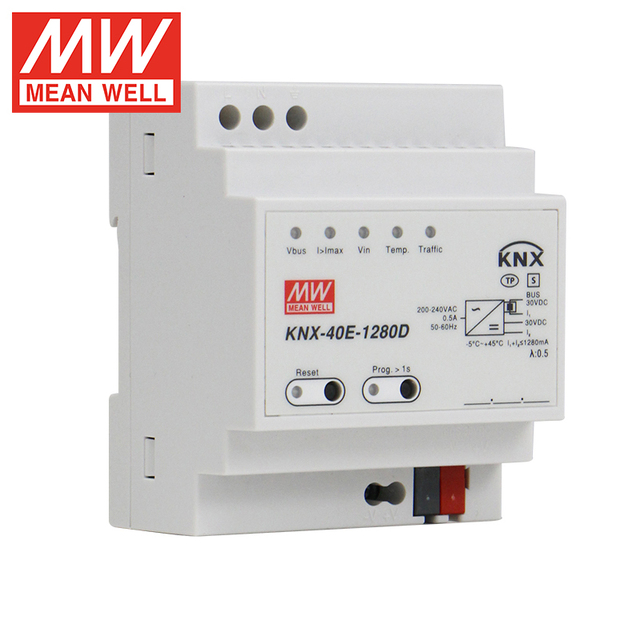 Mean Well KNX-40E-1280D 40W 1280mA Switch Power KNX Power Supply
