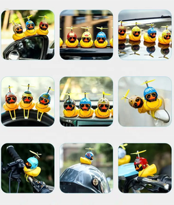 IRONDONKEY vélo <span class=keywords><strong>canard</strong></span> vélo cloche avec lumière LED mignon hélice poignée vélo <span class=keywords><strong>klaxon</strong></span> adapté aux enfants tout-petits adultes - Product Image 5