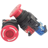 Bouton poussoir d'arrêt d'urgence 30 mm AR30V2R-01R AR30V2R-11R AR30V0R-02R