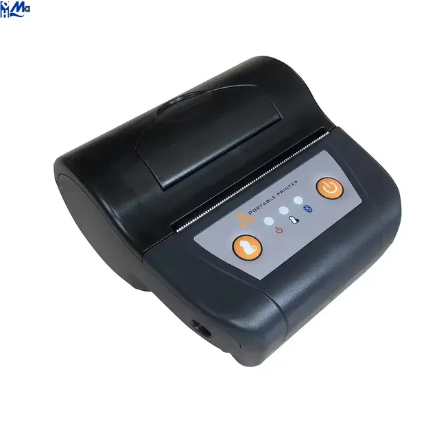 104mm Mobile Thermal Portable Receipt Printer with 203dpi Resolution Supports Android/iOS/Windows/MacOS in Stock