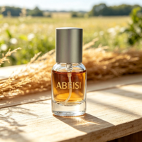 Botol Parfum Kaca Mewah 10ml dengan Leher Crimp, Logo Kustom Mini Display