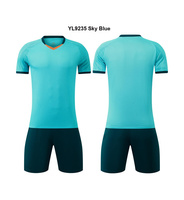 Conjunto de Uniforme de Entrenamiento de Fútbol al por Mayor, Ligero, Transpirable, Cómodo, Uniforme de Equipo Personalizado con Logotipo, OEM, ODM