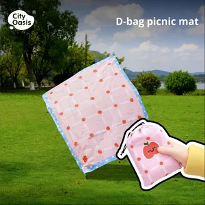 Tapis de pique-nique imprimé numérique, tapis de plage, mini poche, portable, imperméable, anti-humidité, antidérapant, polyester, <span class=keywords><strong>camping</strong></span> - Product Image 2