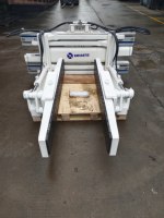 Pince à blocs pour chariot élévateur XMVASTIE, robuste, 2000 kg, 2050 kg, 3000 kg, 3500 kg, pour la manipulation de briques et de pierres