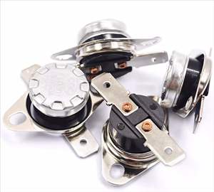Termostato Bimetallico KSD301 con Interruttore a Levetta, Regolatore di Temperatura a Reset Automatico, Normalmente Chiuso e Normalmente Aperto per Piccoli Elettrodomestici - Product Image 1
