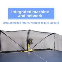 Robot de Tenis de Mesa Northern Mountain S6, Negro, PVC, Multi-Rotación, Multi-Caída, Automático, con 100 Pelotas, 7.5 kg