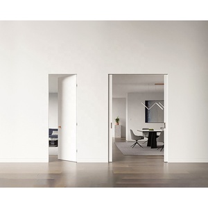 Khóa Cửa Trượt Bỏ Túi Bằng Gỗ Riêng Tư Cho Phòng Ngủ Hệ Thống Trượt Cửa Bỏ Túi Cho Nhà Ở - Product Image 4