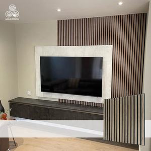 Difusor Triangular Ranurado MUMU, Paneles Acústicos de Aluminio Ranurado <span class=keywords><strong>para</strong></span> Techo, Paneles de Pared Redondos de Madera - Product Image 1