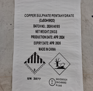 Sulfate de Cuivre de Qualité Agricole, <span class=keywords><strong>Engrais</strong></span> au Soufre, 100% Solubilité dans l'Eau, Libération Rapide, MAN HEART, Origine Chine - Product Image 3