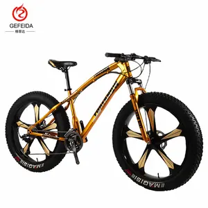 高品质 26 寸MTB双盘式制动器脂肪轮胎山地车自行车Bicicletas山地车