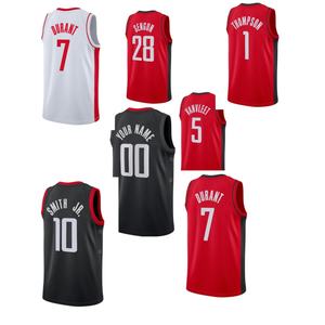 Speciale prijs 2024-25 Nieuwe Houston Hoge Kwaliteit Basketbalshirts Genaaid logo Geborduurde shirts Op maat gemaakte shirts met logo - Product Image 1