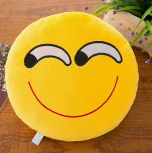 Coussin en peluche avec expression de sourire, oreiller moelleux et doux, jouet amusant à visage drô<span class=keywords><strong>le</strong></span> pour la maison, <span class=keywords><strong>le</strong></span> canapé, les enfants, <span class=keywords><strong>le</strong></span> sommeil, cadeau - Product Image 4