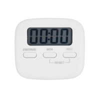 Temporizador de Cocina Digital para cocinar, cronómetro, reloj, cuenta atrás, cronómetro, alarma fuerte, soporte trasero de dígitos grandes
