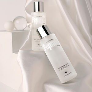 Tónico Facial con Péptidos Antienvejecimiento W.SKIN LABORATORY, 250 ml, Esencia Hidratante y Nutritiva para el Cuidado Diario de la Piel - Product Image 1
