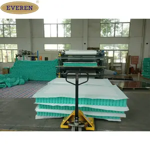 EVEREN Guangzhou Mattress Pocket Spring Coil Unit King Size Mattress Pocket Spring Mattress