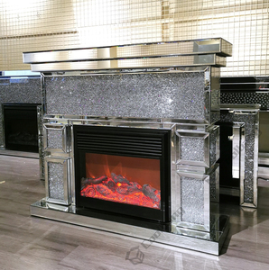Moderno con espejo de muebles para el hogar al aire libre decoración aplastado de <span class=keywords><strong>chimenea</strong></span> eléctrica calentador de al aire libre chimeneas - Product Image 3