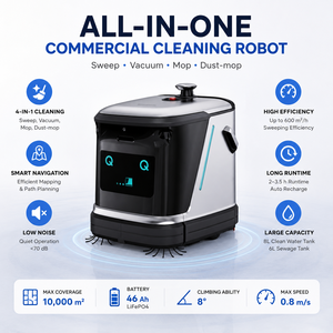 Robot Aspirador y Limpiador Inteligente Comercial Autónomo para la Industria - Product Image 1