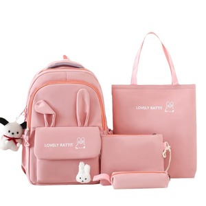 Gran oferta de fábrica, mochila de cinco piezas para estudiantes de alta calidad, conjunto de mochila impermeable de viaje - Product Image 1