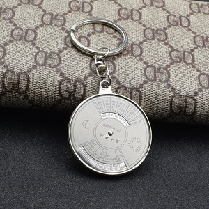 Llavero con Calendario Perpetuo 2026, Llavero de Metal Personalizado con Calendario Perpetuo para Recuerdos de Boda, Llavero con Abrebotellas - Product Image 3